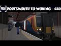 Train Simulator 2020 - Portsmouth Direct Line - Portsmouth To Woking - Class 450 - Twitch Stream