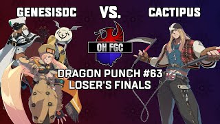 GenesisDC (Milia/Ramlethal) vs. Cactipus (Axl) - DPO #63 | Guilty Gear Strive Losers Finals