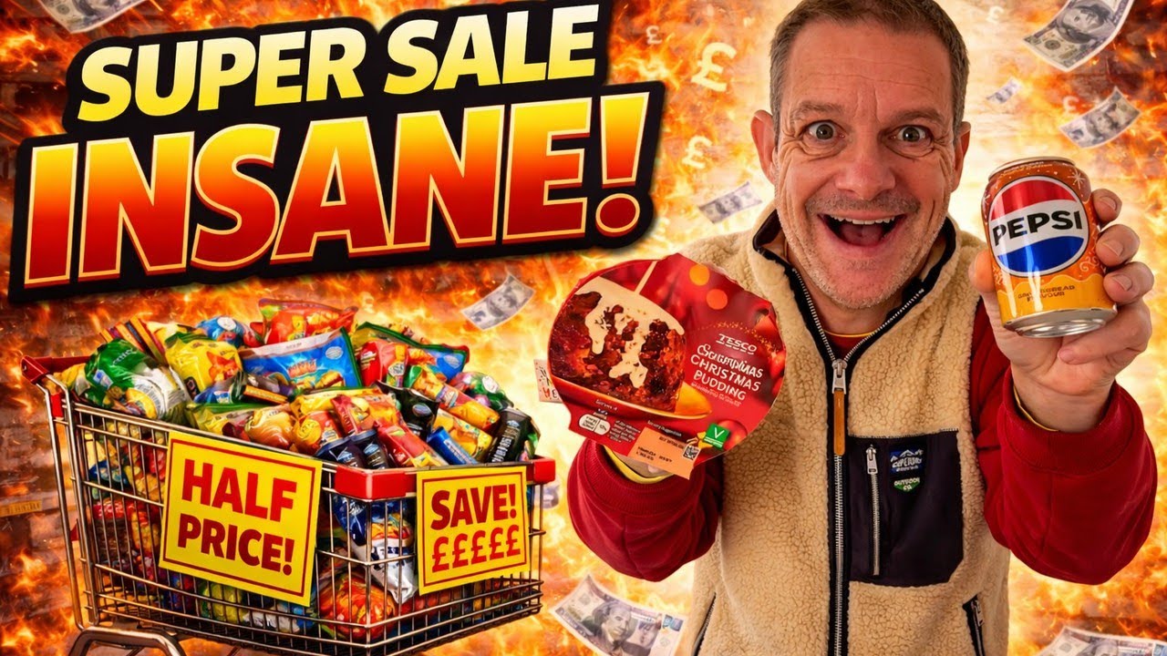 Can You Find A BARGAIN In A SUPERMARKET January Sale?
