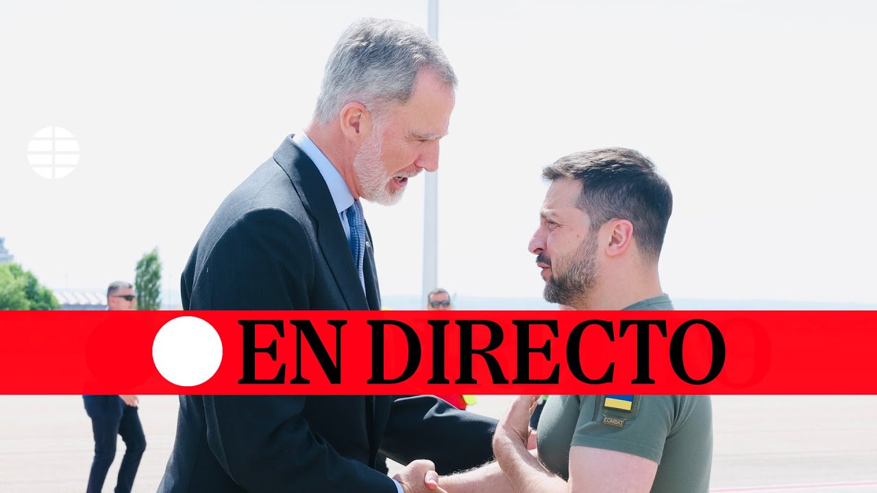 🔴 DIRECTO | El Rey recibe a Zelenski y le ofrece un almuerzo de gala en ...