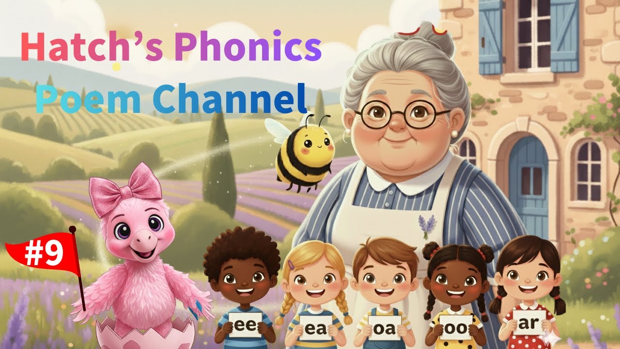 Phonics Fun with Hatch: # th voice Poetry Puppet Show. Welcome to “Hatch’s Phonics Poem Channel