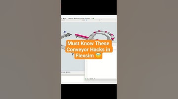 Conveyor Systems | Conveyor Syntax | Conveyor systems | Conveyors in flexsim | flexsim simulation