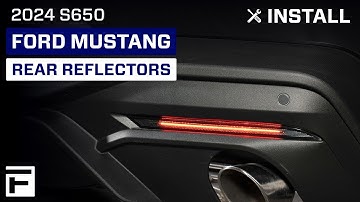 How to Install: 2024+ S650 Mustang LED Rear Reflectors | FORM Lighting