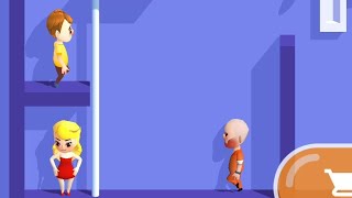 Get the Girl - Android Gameplay | Puzzle games Walkthrough All Levels | Pull the Pin game screenshot 2