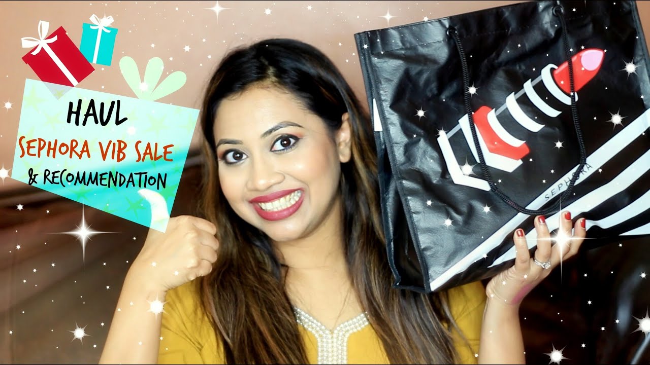 Haul: Sephora VIB Sale Holiday 2014 + Product Recommendation