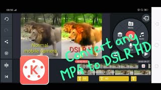 How to Convert Normal video to DSLR HD video in KINEMASTER. screenshot 3