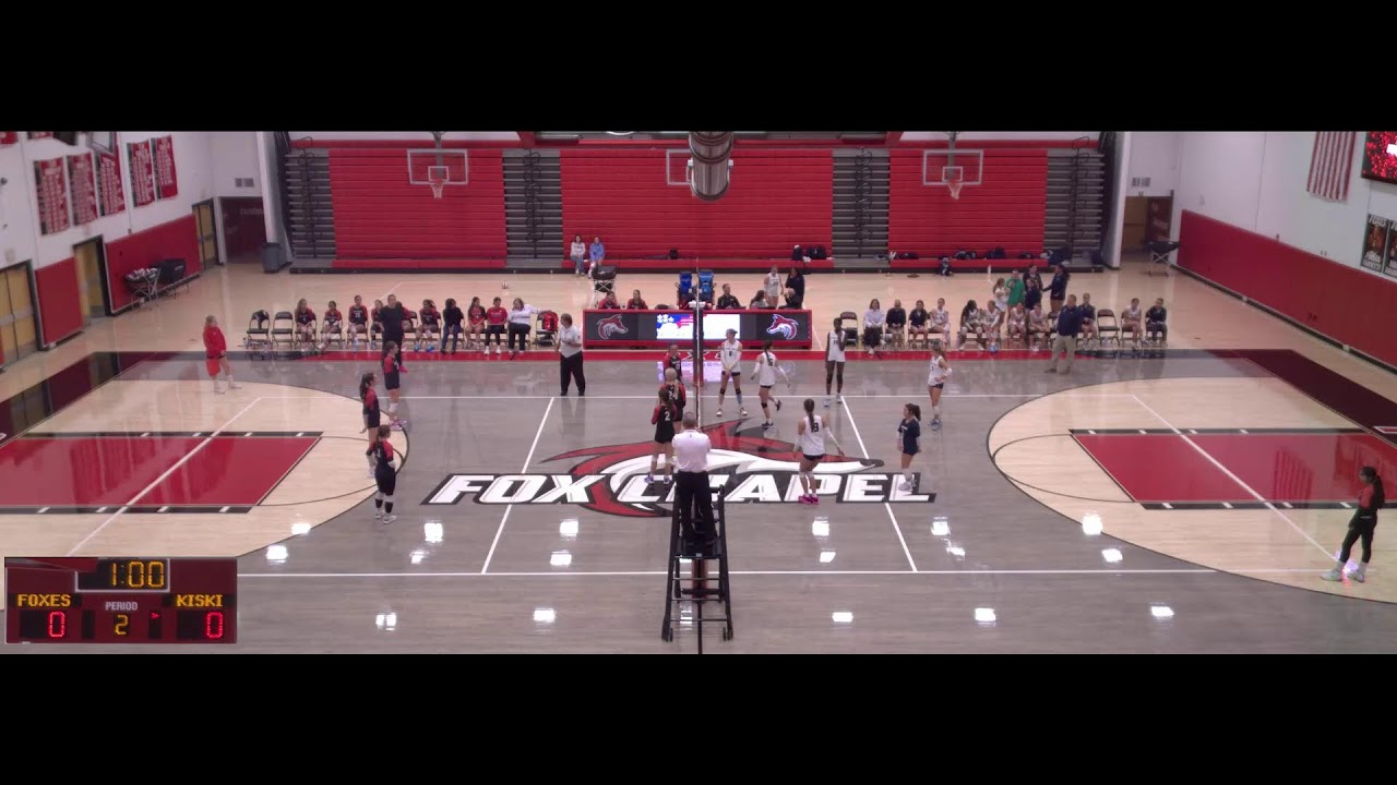 Fox Chapel High School vs Kiski Area High School Womens JV Volleyball