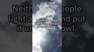 Matthew 5:13-16 'Salt and Light'