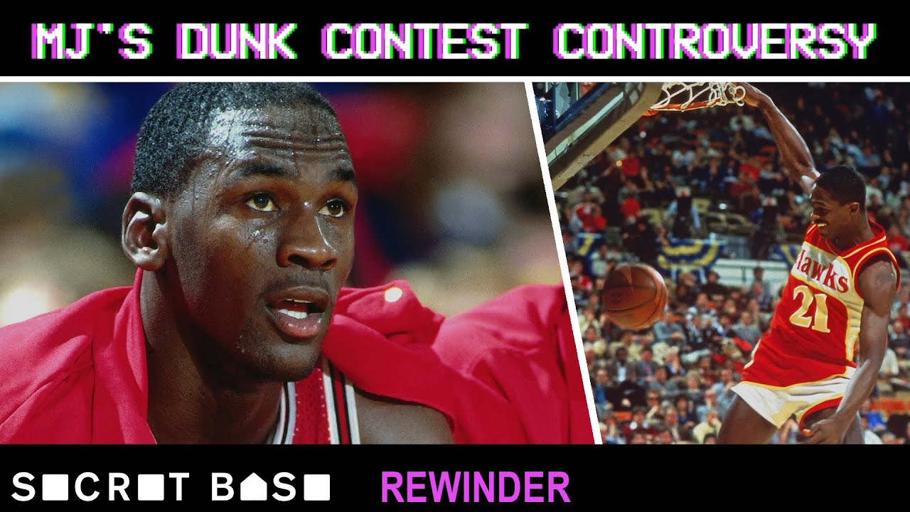 Michael Jordan and Dominique Wilkins' controversial Dunk Contest finish ...