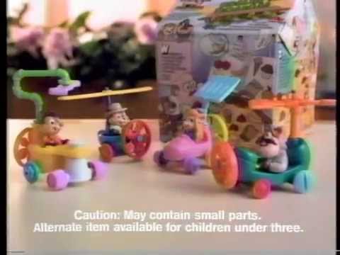 mcdonald s chip n dale rescue rangers happy meal youtube