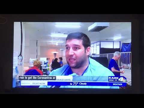 Dr Fuad Jamal Habash S Interview On KARK 4 During The COVID Pandemic And Drive Thru Clinic At UAMS