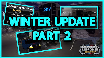 [FULL GUIDE] NEW ELS, PANIC BUTTON, DMV, AND MORE! (Emergency Response: Liberty County - Roblox)