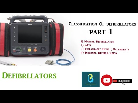 Defibrillators | Classification | Part 1| Biomedical Engineers TV