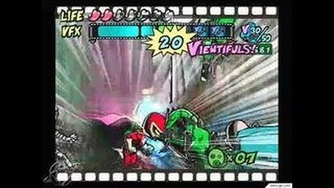 Viewtiful Joe GameCube Gameplay - City carnage