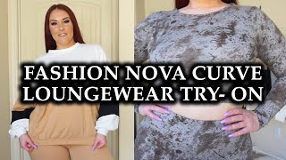 Fashion Nova Curve Loungewear Try-On Haul | Ruby Red
