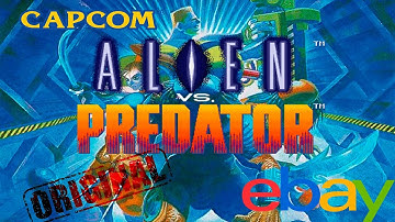 ALIEN VS PREDATOR original CAPCOM arcade CPS2 board Asia edition UNBOXING..EBAY FOR SALE LOOK ↓ ↓ ↓↓