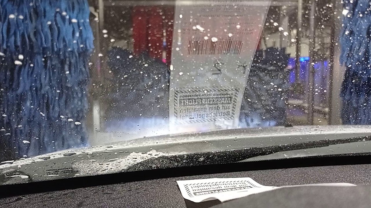 Autowäsche bei -12° Mr. Wash