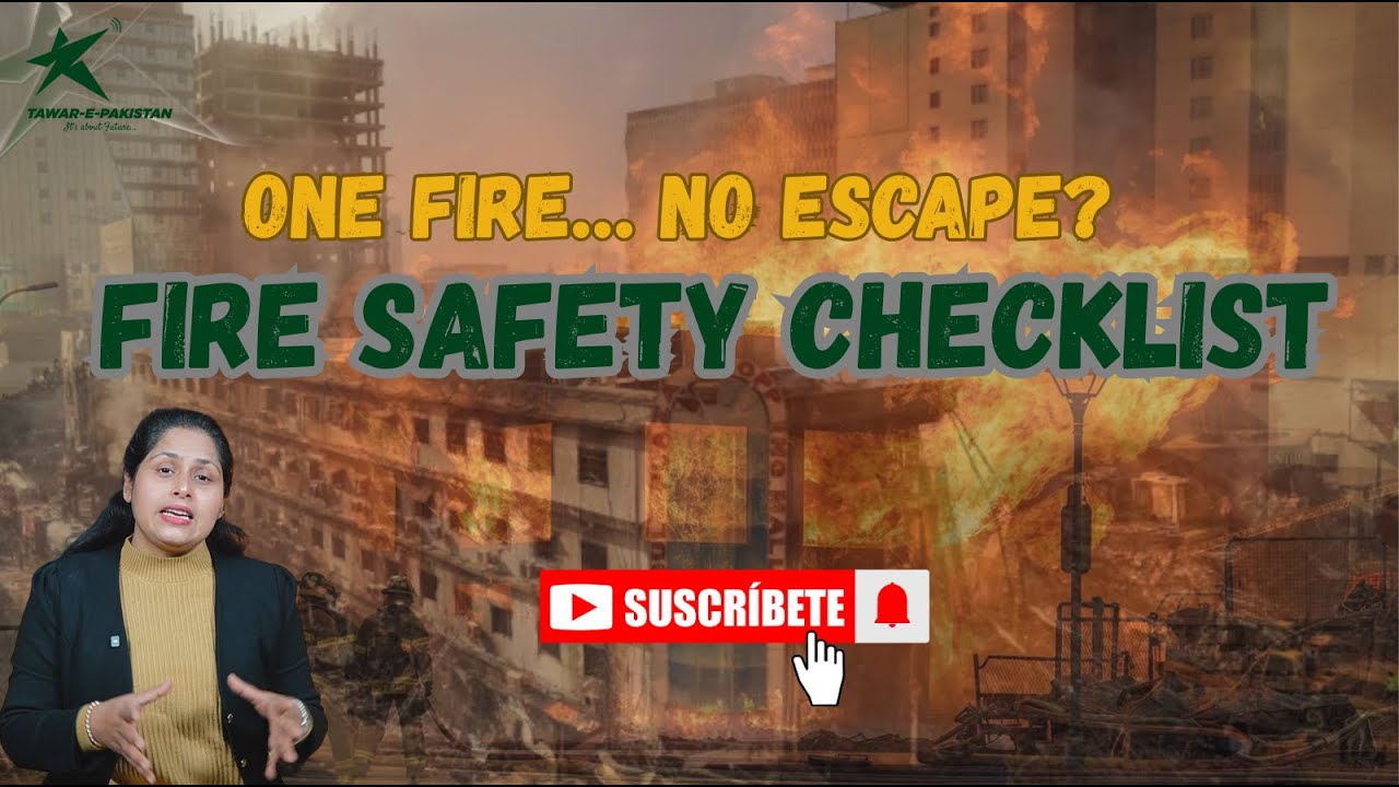 One Fire, No Escape? | Fire Safety Lessons from Gul Plaza | TawarePakistan