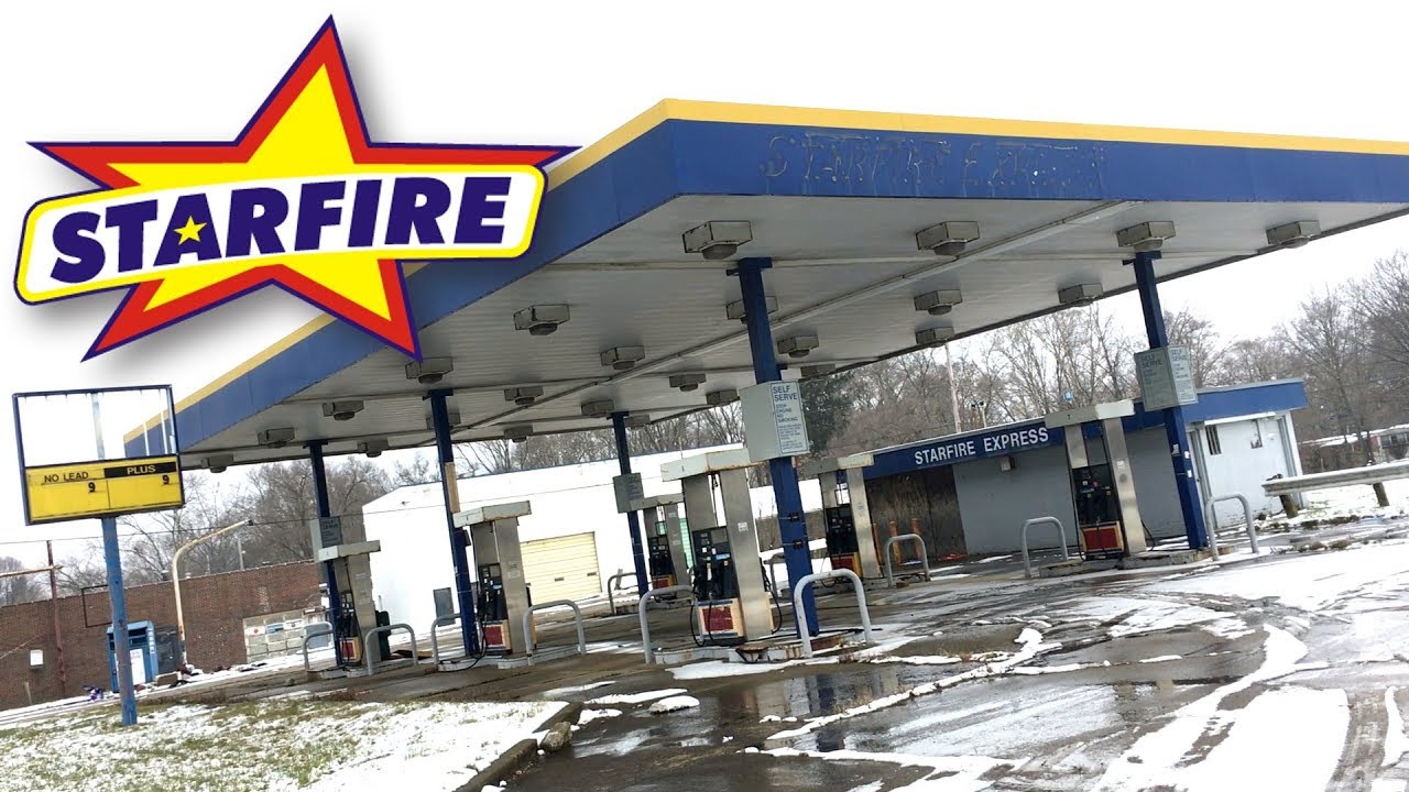 ABANDONED STARFIRE EXPRESS Gas Station Slated For Demolition