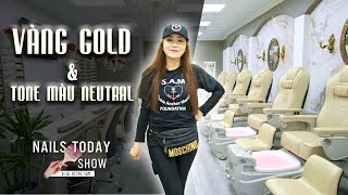 980 sqft gold-themed nail salon in Santa Ana - Q Nails | Nails Today Show™ | S7-EP1