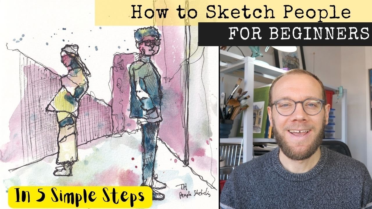 Artist Breaks Down How to Draw People in Step-by-Step Tutorials