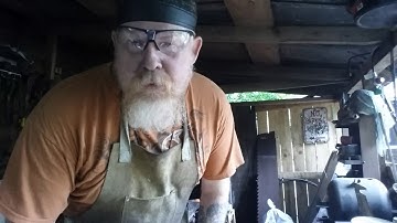 A short forging video, starting the bevels on a Gladius