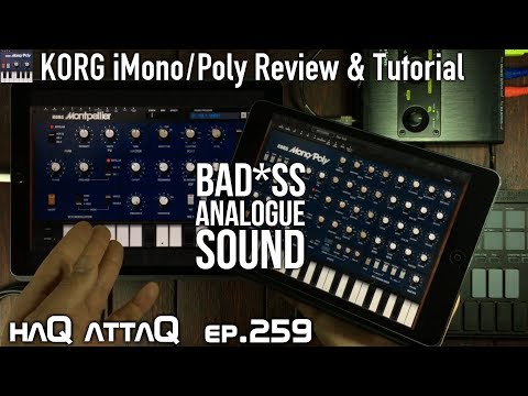 Baddest iOS Synth? │ KORG iMono/Poly Review & Tutorial - haQ attaQ 259