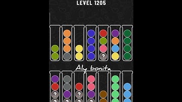 ball sort puzzle level 1205