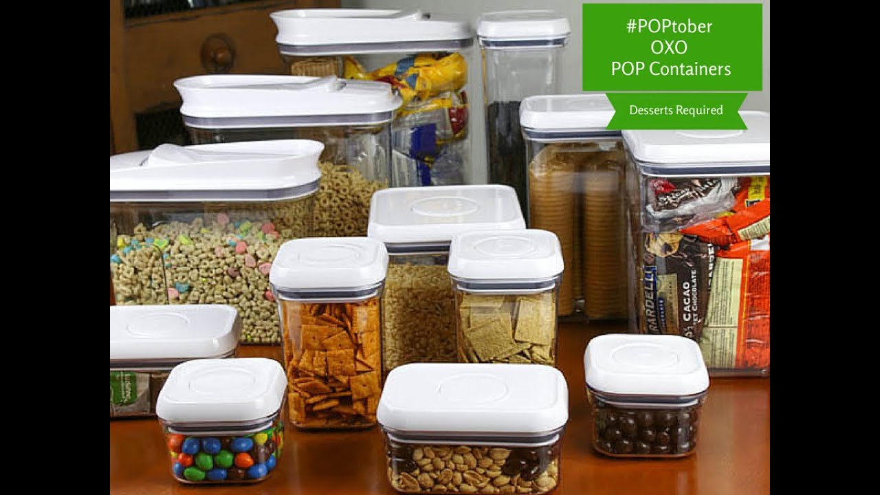 POPtober OXO POP Containers - Desserts Required