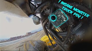 INSANE MONSTER TRUCK freestyle 360 camera view   #4k #gopro #monstertruck