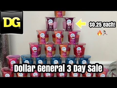 Dollar General | 3 Day Sale Glade Candle Couponing Glitch | This is a RUN Deal!