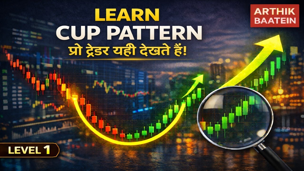 Cup Pattern Explained 📊 | Beginners ke liye Powerful Breakout Strategy