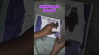 ASMR Purple Dreams in a Journal ☁️💜✨ #shorts #shortsfeed #viral #trending #aesthetic #journal #art