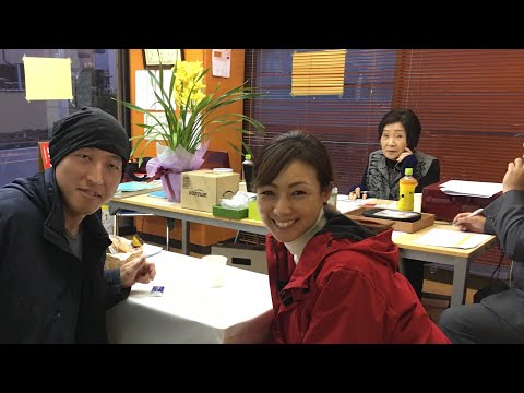 上尾市議会議員候補・矢口とよとさんの事務所with矢口岬さん