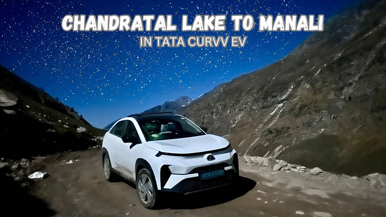 Part-2 India first Electric car Reached at Chandratal Lake | Chandratal lake to Manali | Va trails
