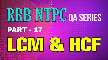RRB NTPC QA SERIES (MALAYALAM) II PART 17 II LCM AND HCF