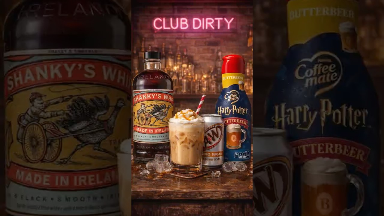 Shanky's Whip x CoffeeMate Butterbeer x A&W Cream Soda Zero Sugar