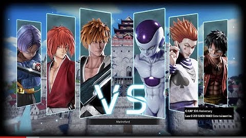 JUMP FORCE Random Team Match Gameplay
