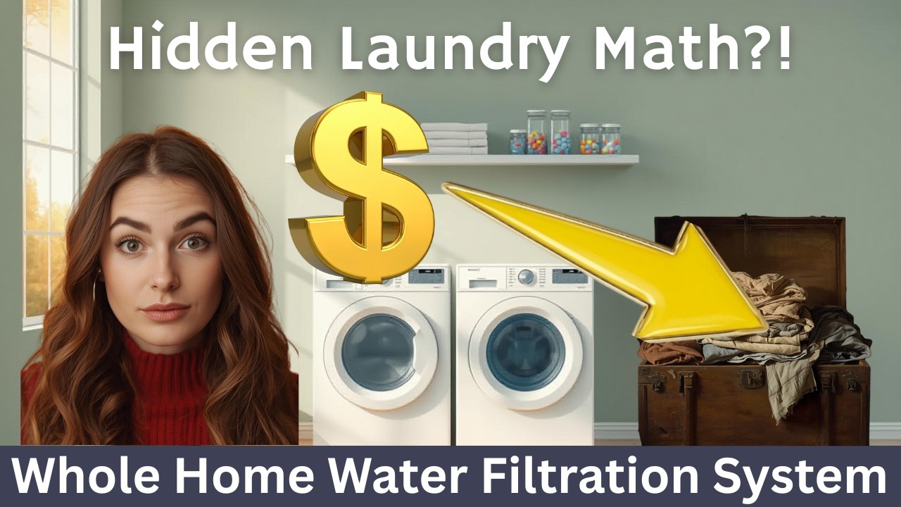 Hidden Laundry Math? Whole Home Water Filtration System!