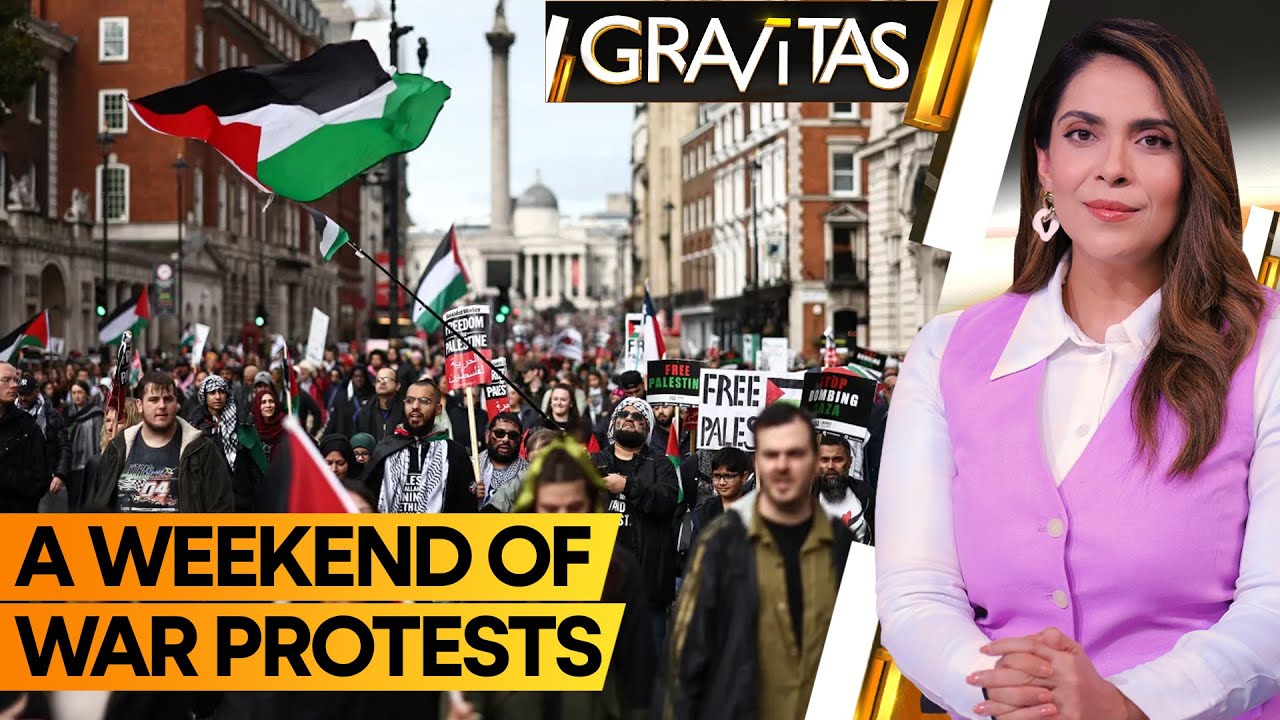 Gravitas | Israel-Hamas war: Pro-Palestinian protesters take over London | WION