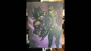 How to  paint Jotaro Kujo and Star Platinum