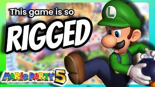 Mario Party 5 is so Rigged