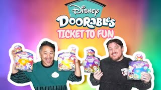 New Disney Doorables TICKET TO FUN Carnival & Theme Park Themed Mystery Opening
