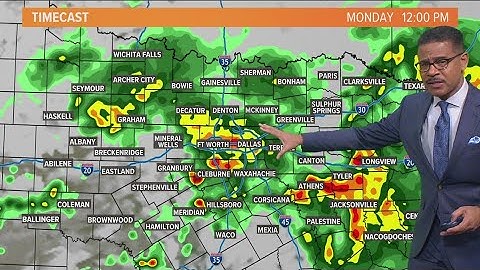 DFW weather: Tracking flood warnings, heavy rain