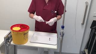 I V Medikation Als Kurzinfusion Vorbereiten