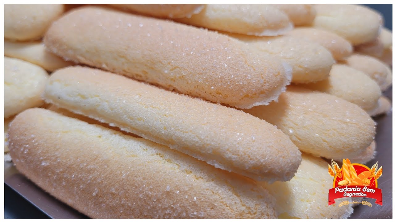 Bolacha de champanhe super fácil de fazer para o pavê de Natal