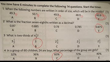 11+ CEM Tests | Practise Videos | Maths # 3