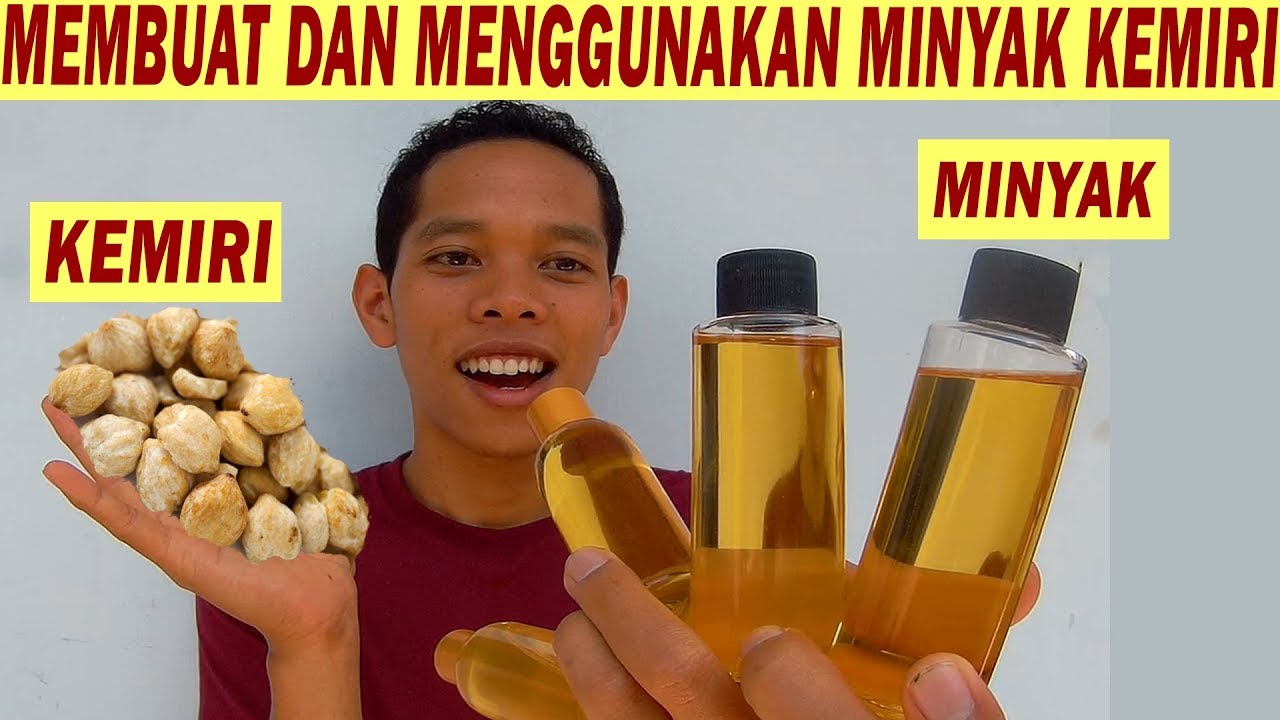 CARA MEMBUAT MINYAK KEMIRI #MINYAK_KEMIRI | how to make Candlenut oil