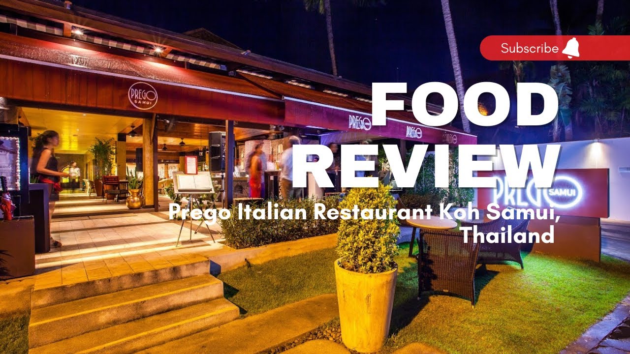 Best Italian Food in Koh Samui Thailand! YouTube