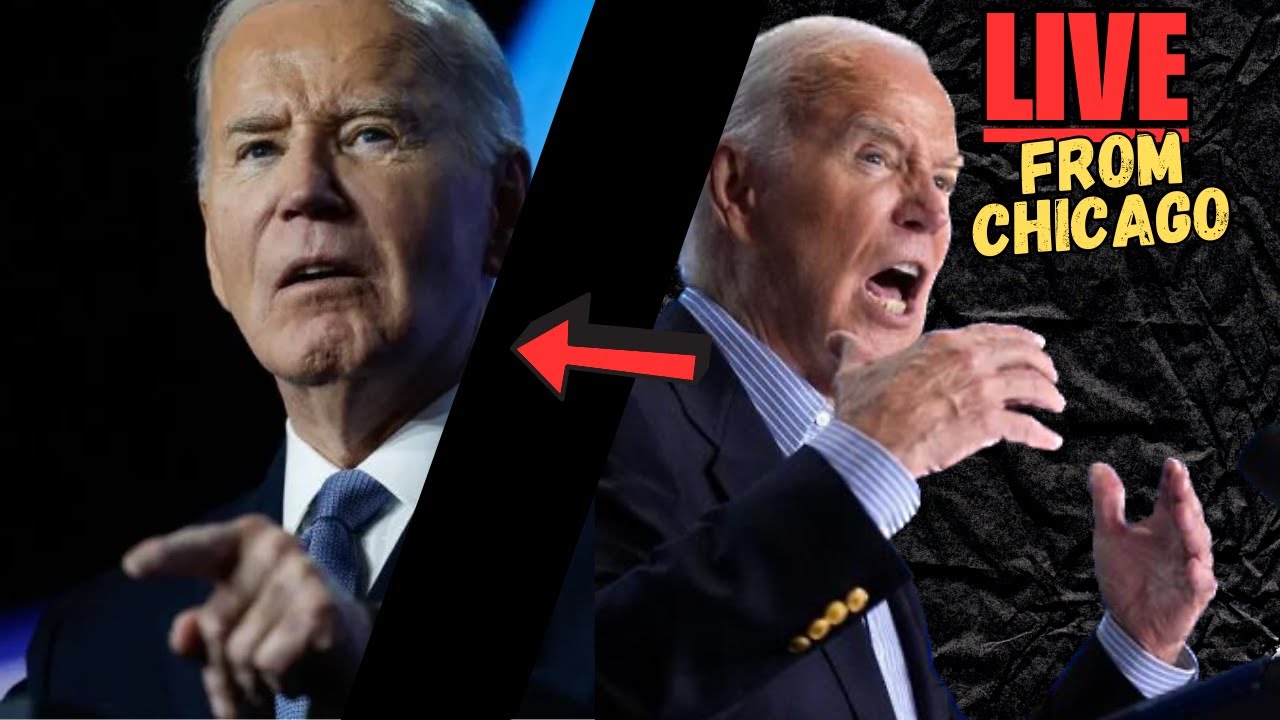 LIVE: Joe Biden First Speech Since Leaving Office - Chicago | Dark Brandon Returns